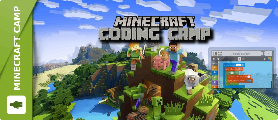 Minecraft Coding Camp |  Ages 6-11