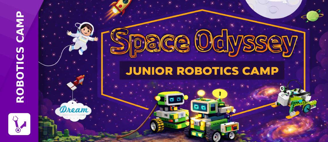 Space Odyssey Junior Robotics Afternoon Camp |  Ages 6-11